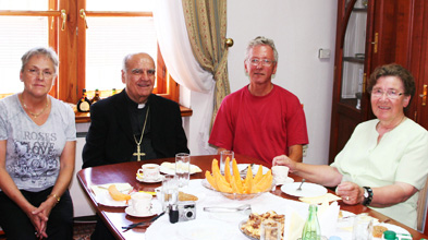 Besuch bei Bischof Ratko Peric von Mostar