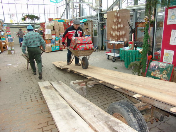 Beim Verladen