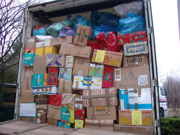 Beim Verladen